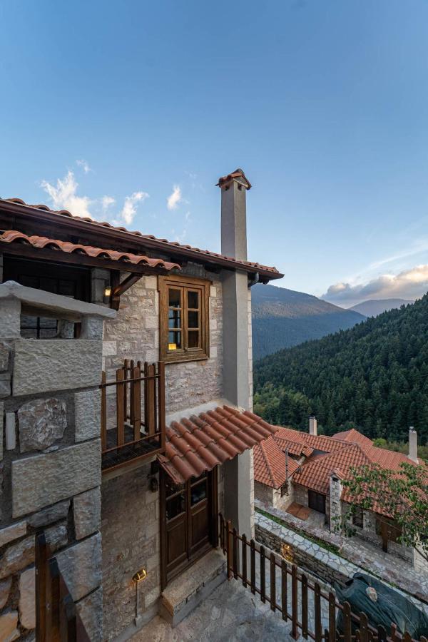 Maisonette Korfes-Κορφές-Μ Δύο Αυτόνομοι Όρoφοι Της Βίλας Κορφές Για Οικογένειες Και Μικρές Παρέες Karpenísion Exteriér fotografie