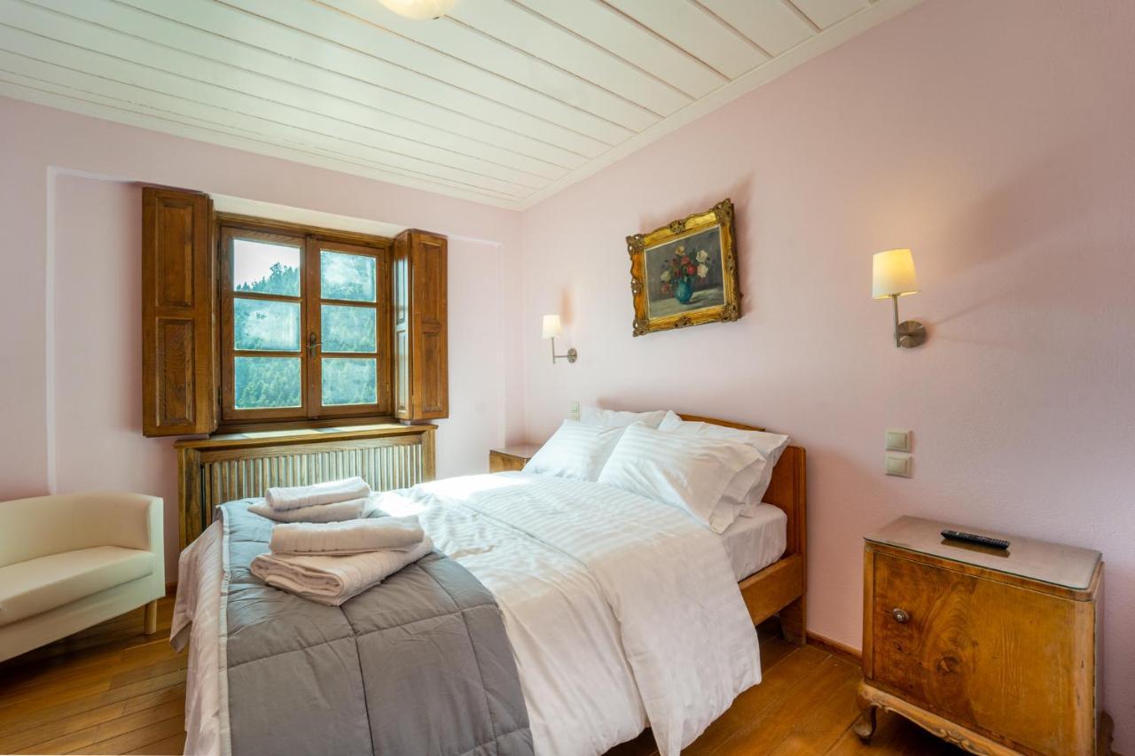 Maisonette Korfes-Κορφές-Μ Δύο Αυτόνομοι Όρoφοι Της Βίλας Κορφές Για Οικογένειες Και Μικρές Παρέες Karpenísion Exteriér fotografie
