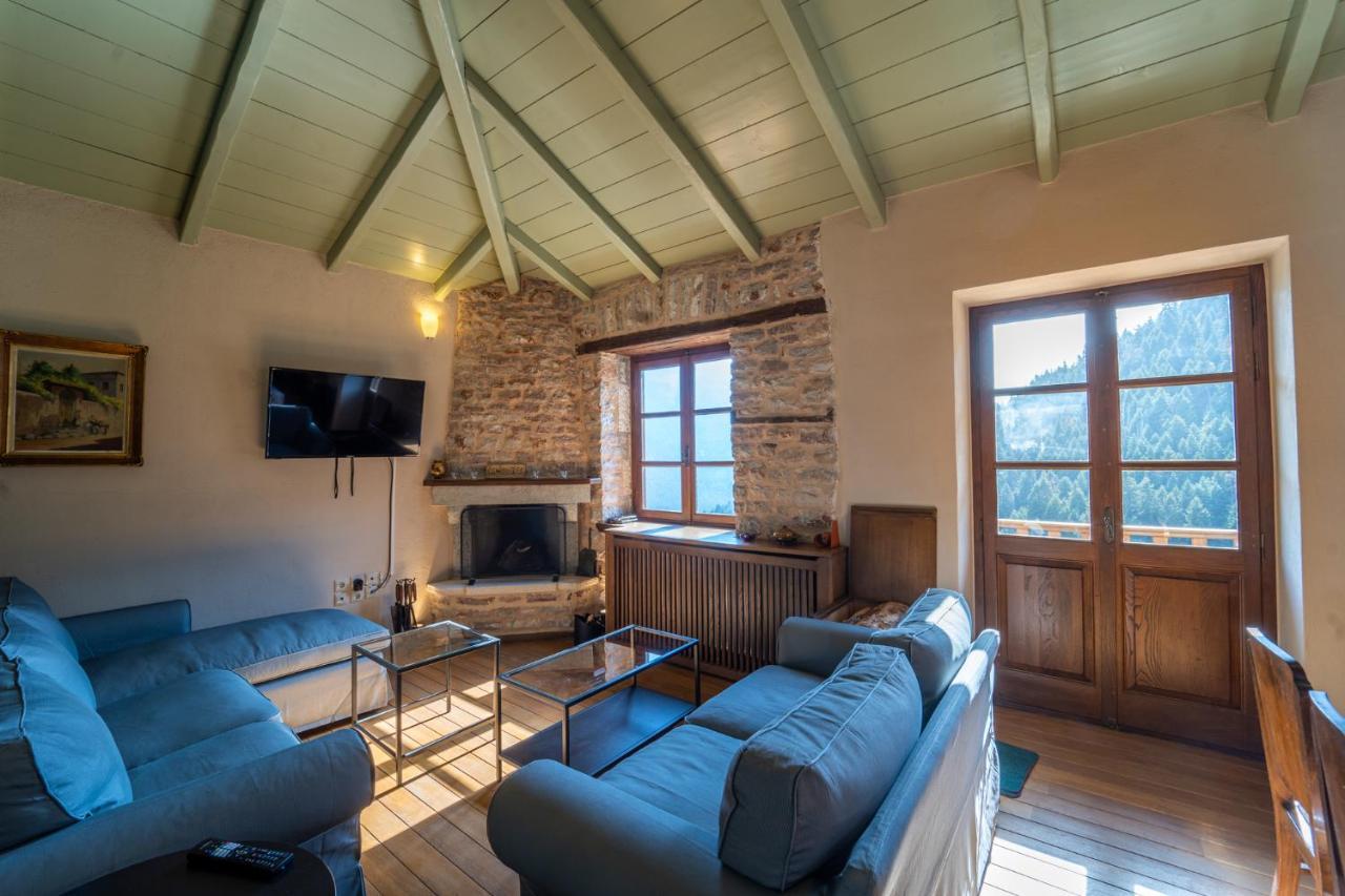 Maisonette Korfes-Κορφές-Μ Δύο Αυτόνομοι Όρoφοι Της Βίλας Κορφές Για Οικογένειες Και Μικρές Παρέες Karpenísion Exteriér fotografie